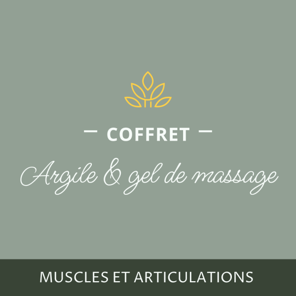 Coffret Argile et gel de massage: Douleurs musculaires et articulaires pour chevaux