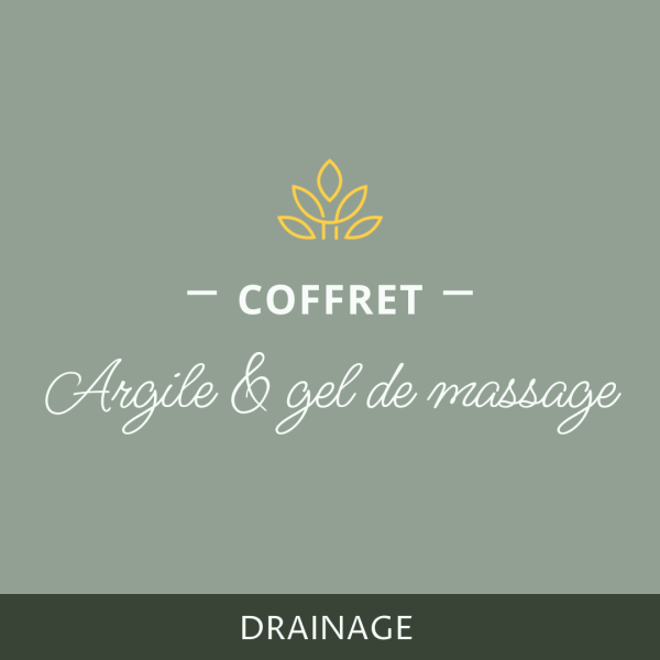 Coffret Argile et gel de massage: Drainage pour chevaux